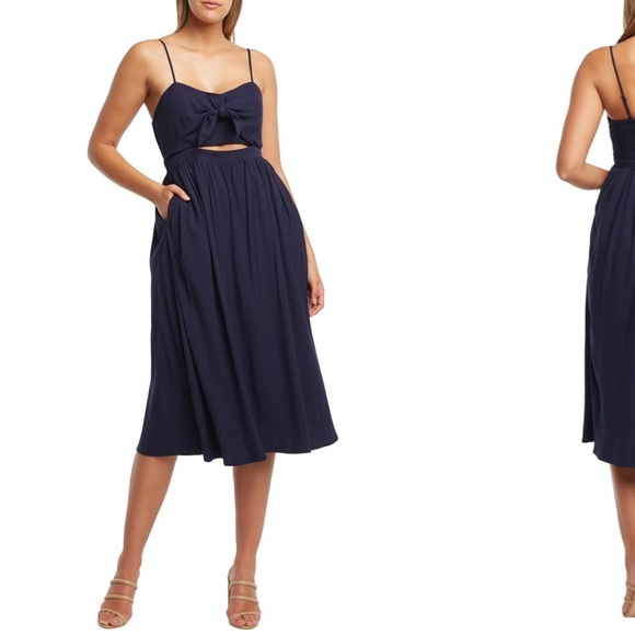 Bardot Dresses & Skirts - Bardot Ibiza Dress In Navy